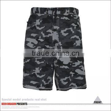 High Quality Classic Camo Knit Custom Printed Spandex Beach Shorts photo-2