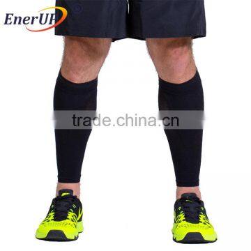elastic custom protece gym sport shin compression calf sleeve guards