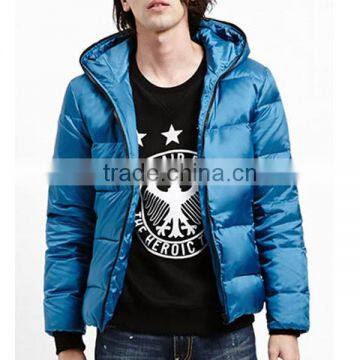 2015 Wholesale Man's Outdoor Thin Padded Jacket With Hoodie photo-3