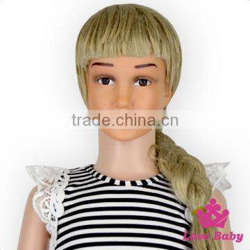 Turquoise Baby Tank Tops Girls Lace Sleeve Cotton Shirt Wholesale Children's Shirts Boutique Blank Shirt For Baby Girl photo-3