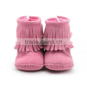 Wholesale Cute Fashion Baby Tassels Kids Snow Walking Shoe photo-6