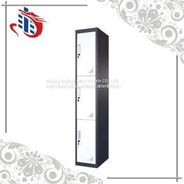 Mini Steel Single 3 Door Locker Cabinet photo-2