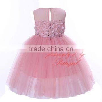 Flower Girl Dresses Pink Beautiful Evening Dresses photo-3
