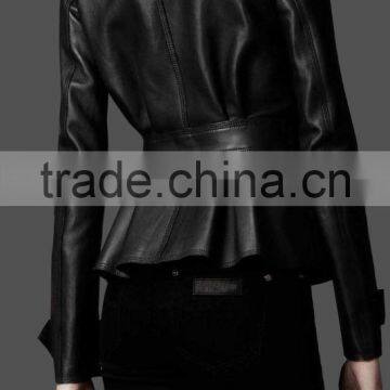 Women New/latest Design Autumn Wool Sheep Pure Leather Jacket/outwear photo-4