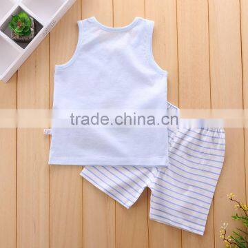 Wholesale Latest Cute Style Summer Baby Boy Clothes Set photo-3