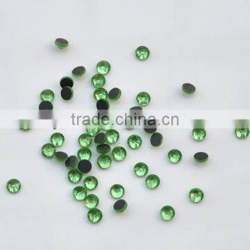 Crystal Fashion DMC Hot Fix Stone Shiny Garment Accessories for Apparel in Peridot photo-2