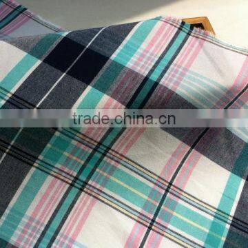 Colorful Check 100% Cotton Dyeing Dobby Fabric photo-3