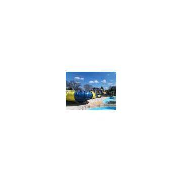 Space Hole Body Slide Fiberglass Aqua Park Equipment With 10m Height / 8.5m Diameter