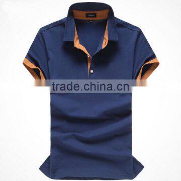 Custom 100% cotton soft fabric men polo t shirts with High Quality