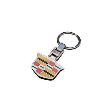 Silver Metal Car Logo Keychains/ Keyrings