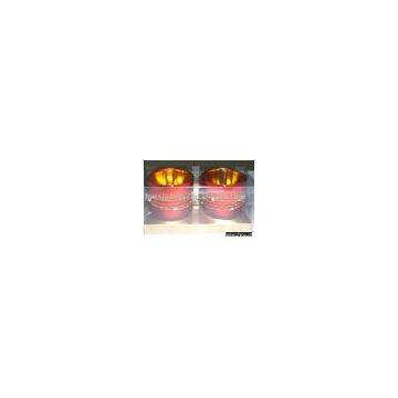Glass candlestick
