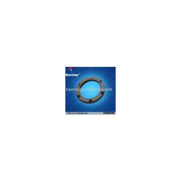 Trailer axle spindle nut