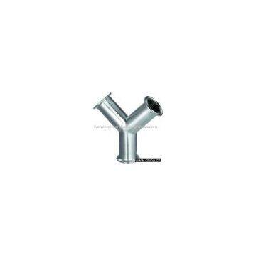 quik installed Y type tee-2