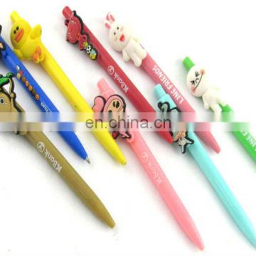 promotional 2D cartoon stylus pen/touch pen factory in china