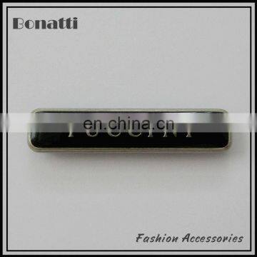 metal tags and labels for garments