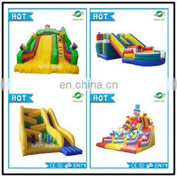 HI Best price funny commercial inflatable slide, Cheap Giant Inflatable water Slide for sale