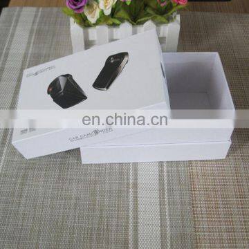 Factory Manufacture Customized Car Camcorder White Hardcover Paper Cardboard Box With Lid photo-5