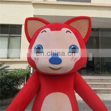 Adult Size Plush Ali Fox Mascot Costume for Sale photo-5