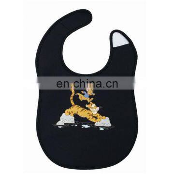 polyester cotton neoprene Cute Cartoon baby bandana bibs