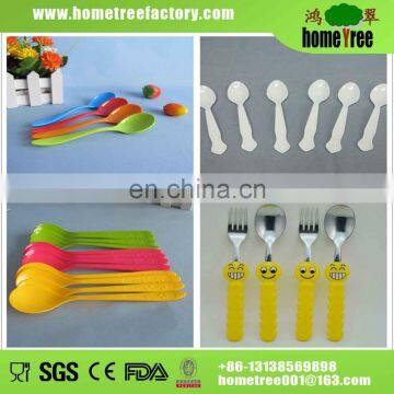 Good quality long handle serving plastic spoon