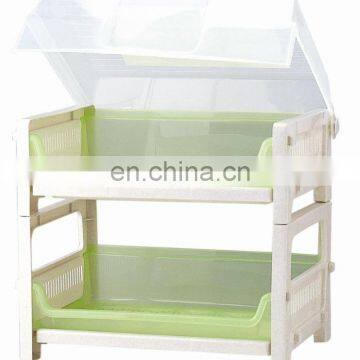 Good quality 2-layer plastic washing rack