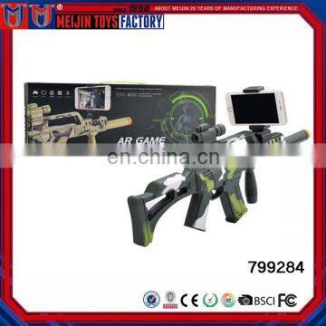 Best Selling bluetooth ABS plastic irtual reality games plastic ar gun for sale