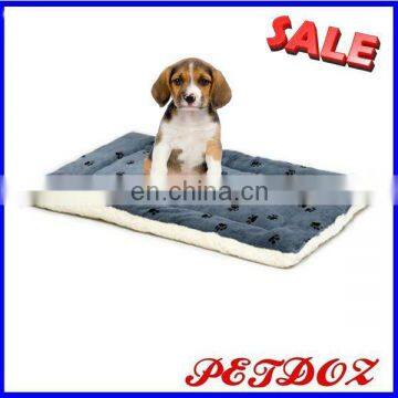 dog paw print fabric Reversible Pet Bed