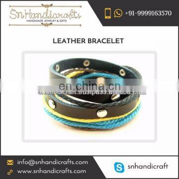 Leather Stud Bracelet Dealer and Supplier at Wholesale Price