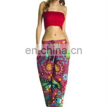 new design harem pants harem pantaloon cotton trouser printed trouser