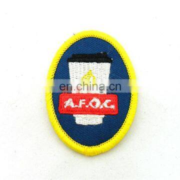 Wholesale Over Locking Custom Design Logo Embroidery Patch photo-5