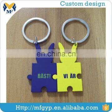 High End Metal Custom Best Friend Keychain photo-2
