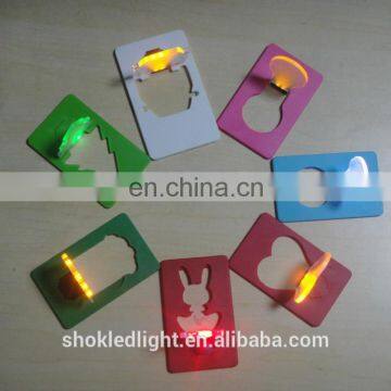 2015 Innovative small LED pocket lamp card