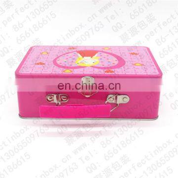 2015 Fancy Black Wholesale Plain Tin Lunch Box/custom Printed Tin Lunch Box photo-3