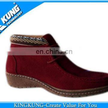 ladies fashion shoes suede terrace shoe for women