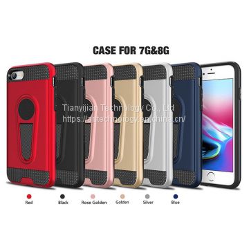 Magnetic Phone Case Combination Protective TPU PC Shell Cover for iPhone