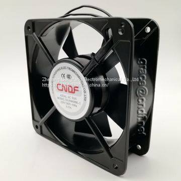 CNDF Input Voltage 220/240VAC ac Axial Exhaust Cooling Fan 180x180x60mm External Exhaust Fan TA18060HBL-2 photo-5