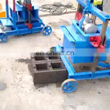 Widely used manual hollow concrete cement block brick making maker machine price for sale in USA Ethiopia Zambia Ghana Pakistan