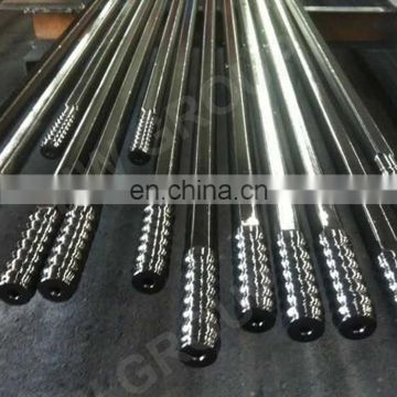 Mining rock drilling tools rod thread extension rods