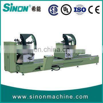 Aluminum Door Window Frame Manufacturing Machine of Double Head Cutting Saw photo-4