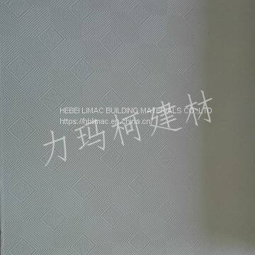 PVC LAMINATED GYPSUM CEILING TILE photo-5