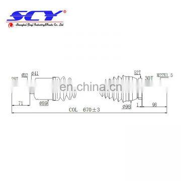 CV Half Shaft Assembly Suitable for HUNDAI SANTE FE 3.3L 2007-2009 DS NCV37539 photo-2