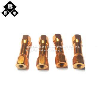 China CNC Factory High-quality CNC Anodized Aluminum Part With Sandblasting Finish photo-2