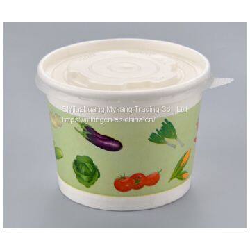 Triple Wall Ripple Kraft Paper Soup Cup photo-3