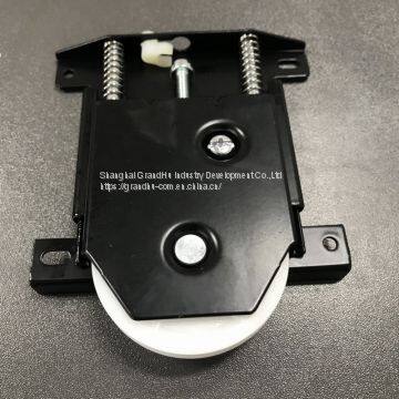 wardrobe sliding door visible roller bottom wheel runners