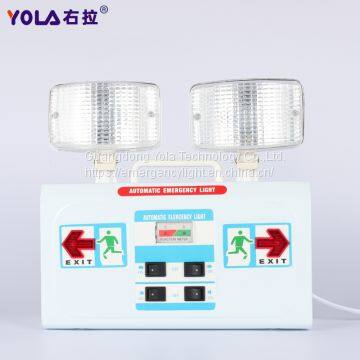 Emergency wall mounted twin spot automatic emergency light home hotel lights