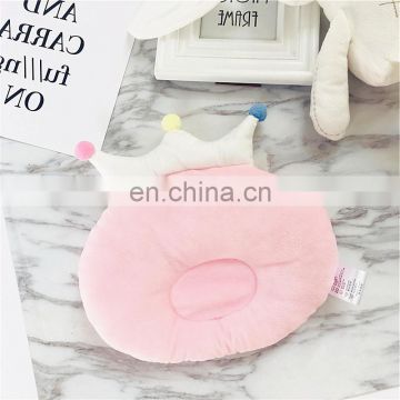 Cheap Wholesale Crown Shape for Headrest Pillows Baby Shaping Pillow