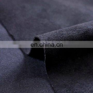 Hot sale high quality sofa fabric 100%polyester suede fabric