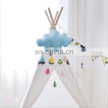 100% Handmade Cloud Shape Felt Baby Mobile photo-4
