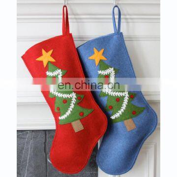 Christmas Felt Crafts Hanging Big Sock Decoration for Child photo-5