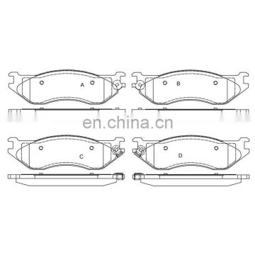 Brake Pads for FORD OE D1096 F75Z-2001-AA F75Z2001AA